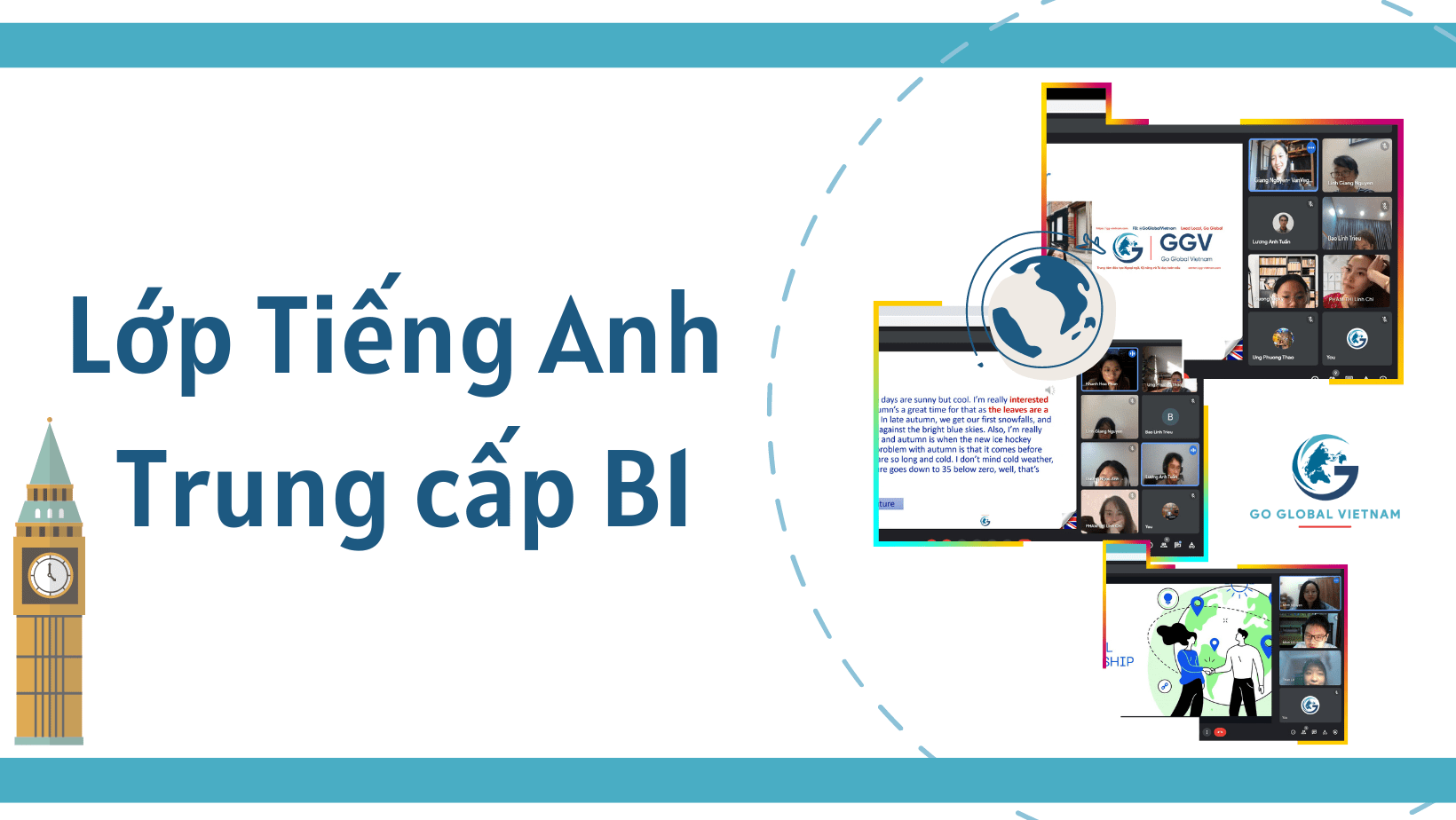 Khóa học Tiếng Anh Trung cấp&nbsp;B1